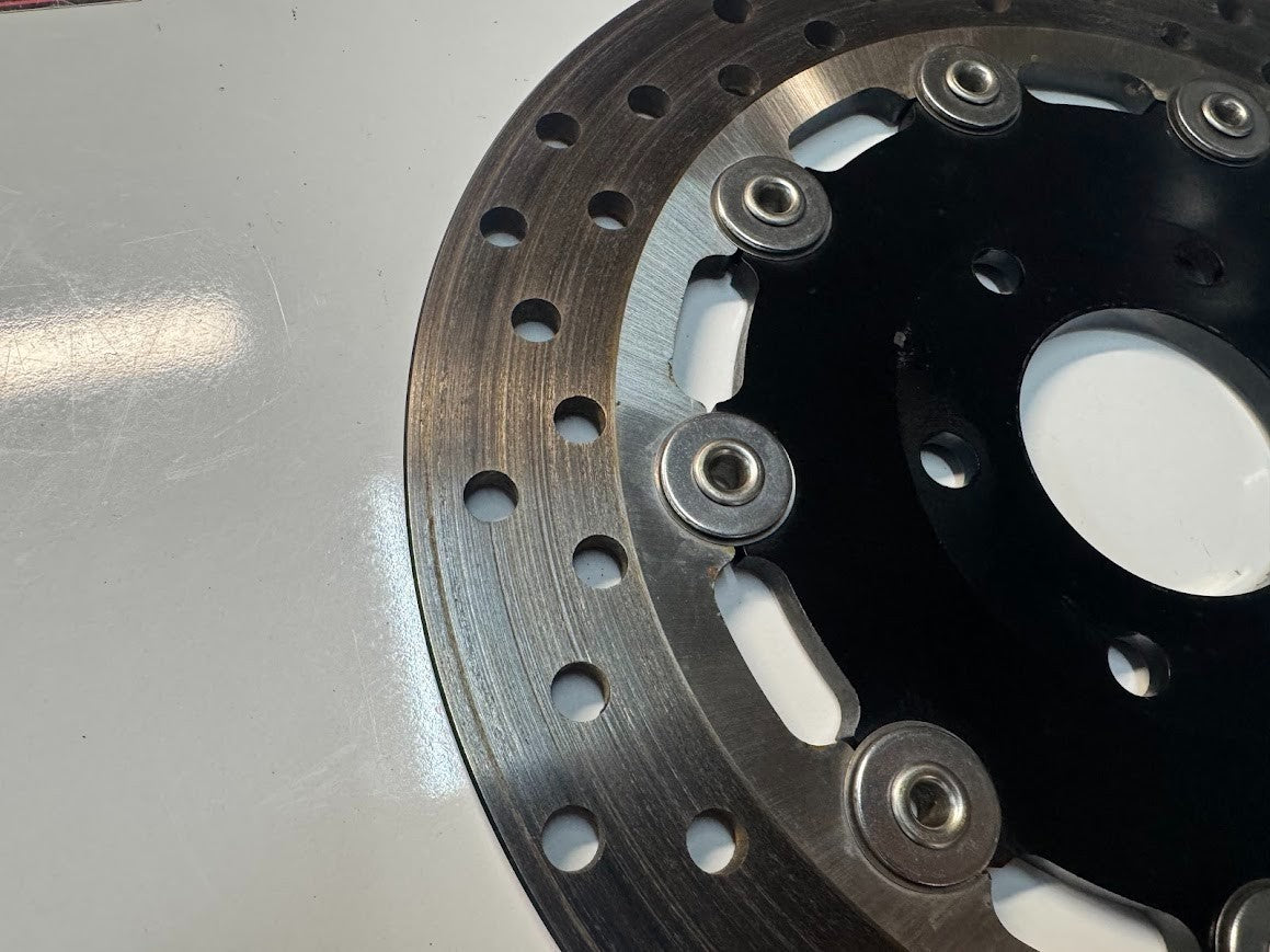 Suzuki VL 1500 Intruder 2002-2009 Rear Brake Rotor 7.00mm Thickness Remaining