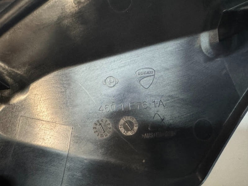 Ducati Monster 659 LAMS 2017-2021 LH Side Cover Fairing OEM Genuine 4601E761A