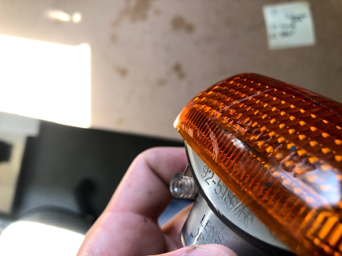 LH Rear Indicator Case Suzuki GS 500F 04-09 2007 35604-01D20