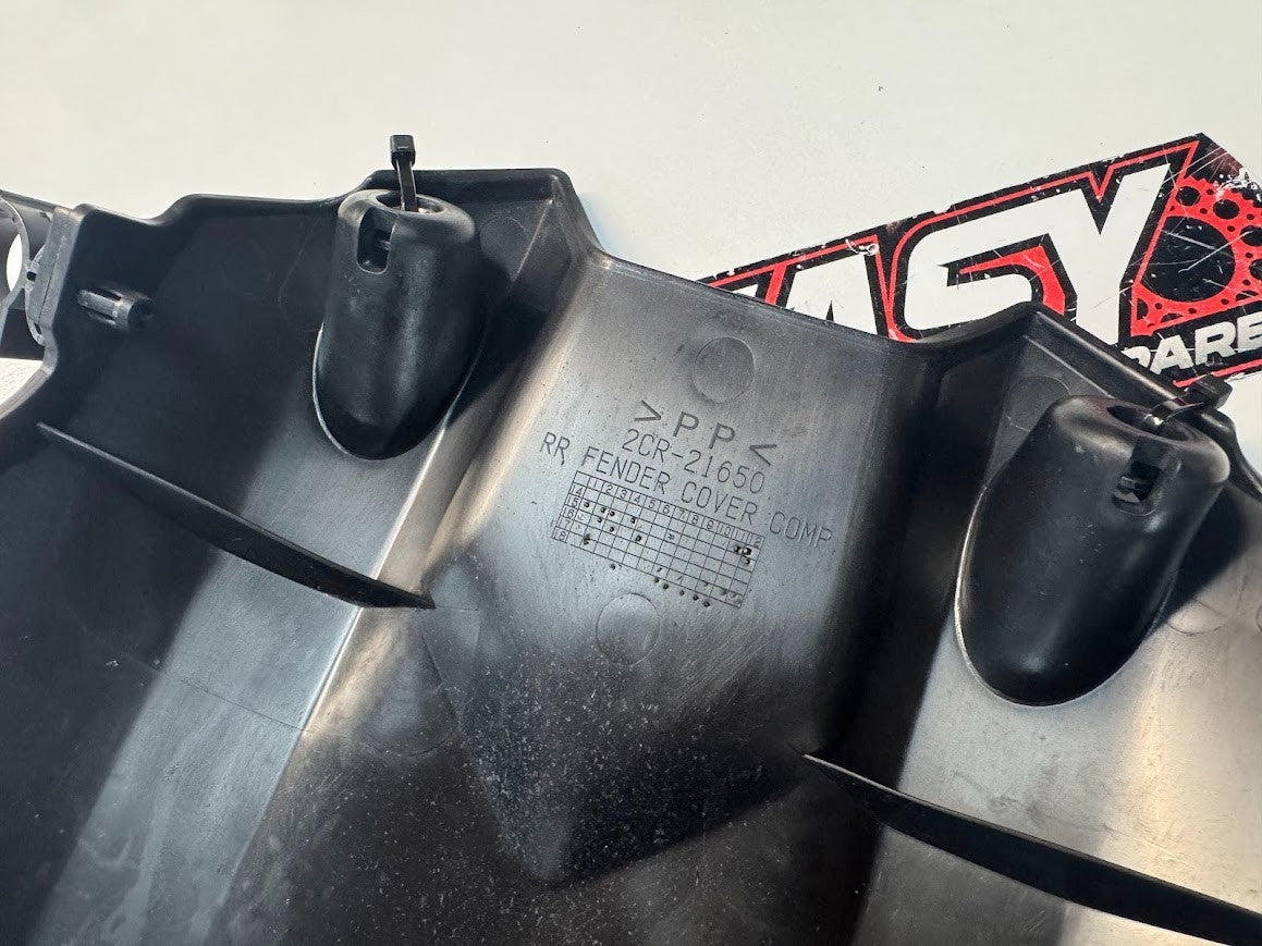 Yamaha YZF R1 2015-2025 Rear Hugger Mudguard Fender OEM Genuine 2CR-21650-01