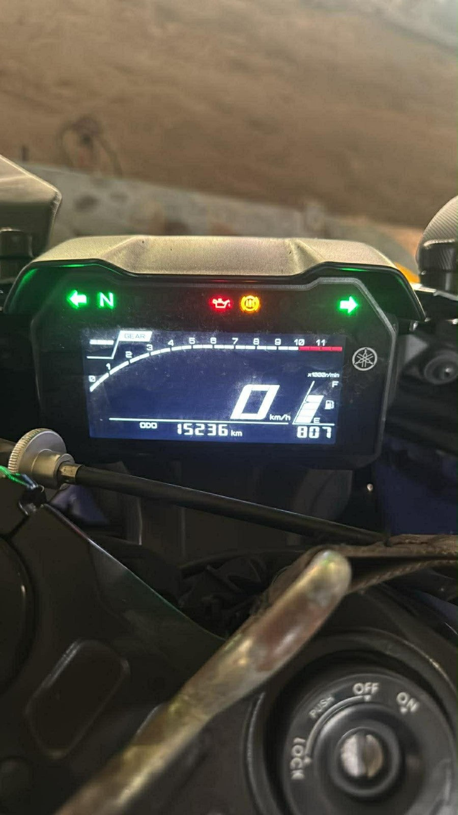 Yamaha YZF R7 2022-2025 Dash Meter Cluster OEM Genuine BEB-83500-20