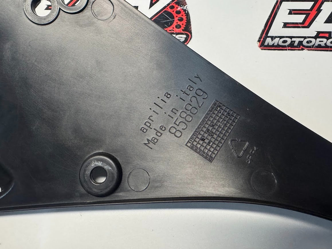 Aprilia RS4 125 4T 2011-2016 LH Side Inner Fork Fairing Cover OEM Genuine 858829