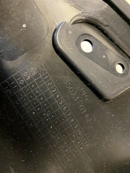 Under Tail Rear Fender Kawasaki Ninja 650RL 09-11 2011 35023-0142