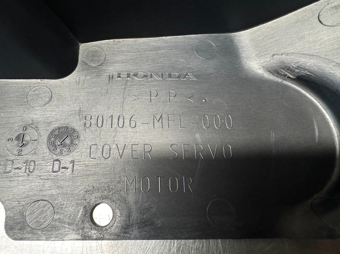 Honda CBR 1000 RR 2008-2016 Servo Motor Cover OEM Genuine 80106-MFL-000