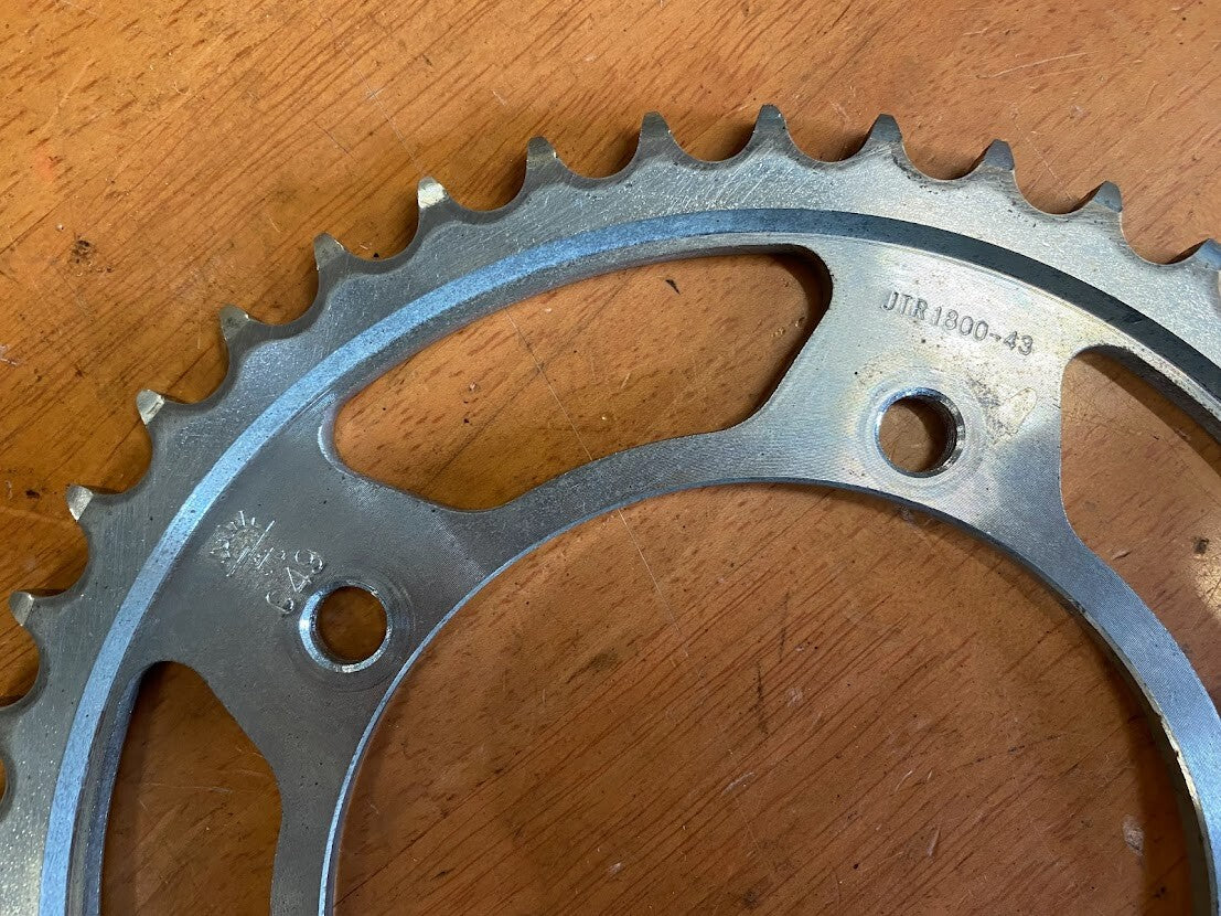 Rear Sprocket 43T Suzuki Bandit 1250 07-11 2007 64511-15H00