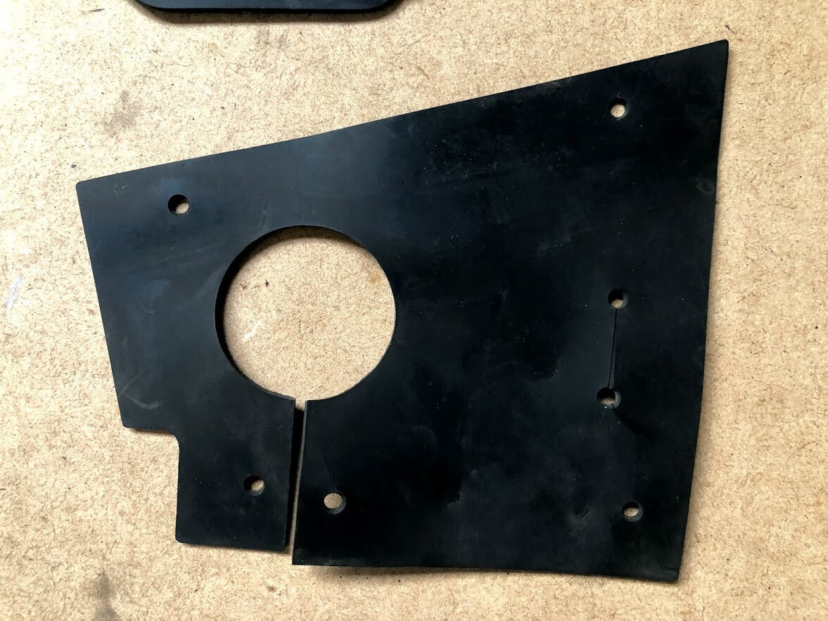 Frame Cover and Rubber Honda NT650V 2005