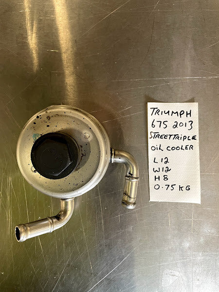 Oil Cooler Triumph Street Triple 675 2013
