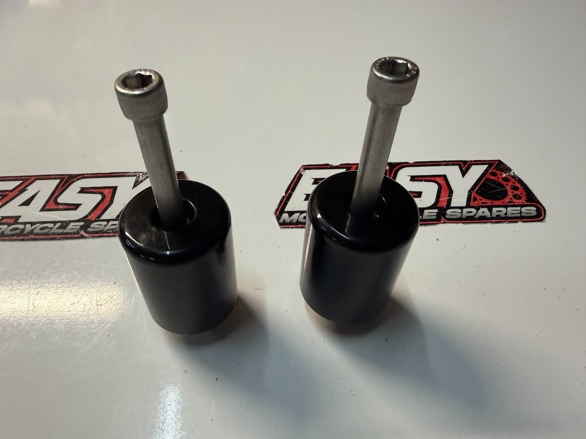 Bar End Weight Caps Suzuki GSXR 1000 2007-2008