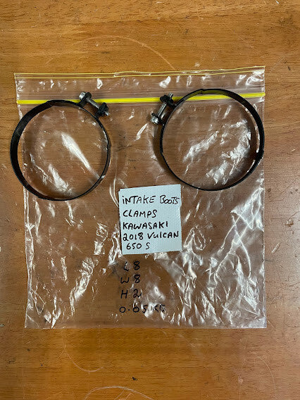 Kawasaki Vulcan S 650 2015-2025 Intake Manifold Clamps OEM Genuine 92173-0239