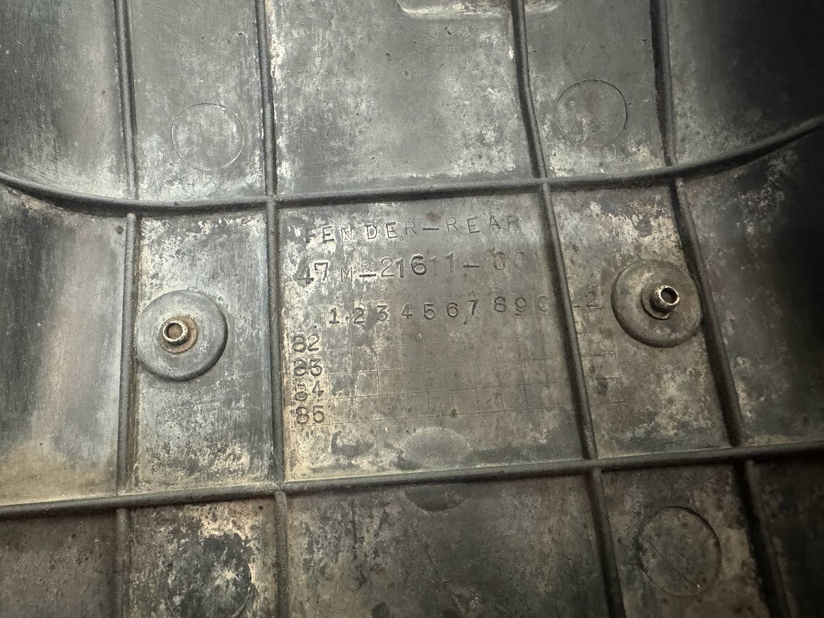 Rear Mudguard Yamaha FJ 1200 1988