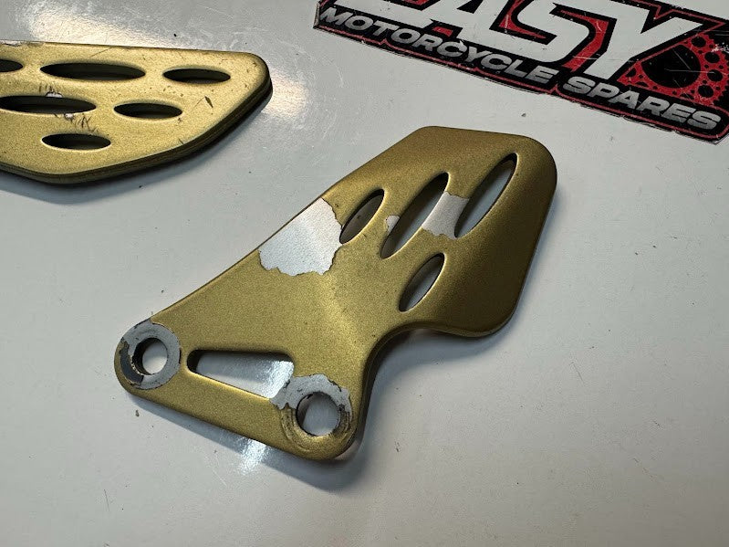 Yamaha YZF R1 2009-2011 Footrest Heel Guards OEM Genuine 14B-27445-00