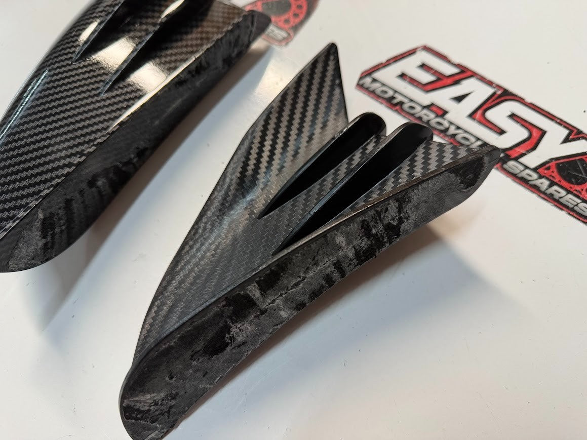 Carbon Style Fairing Winglets Suzuki GSXR 1000 2007-2008 Aftermarket