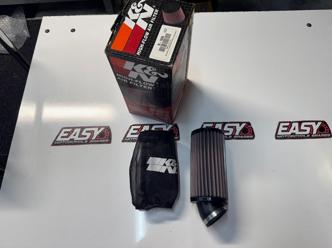 K&N Air Filter R-1030 Universal Air Cleaner Assembly and Cover