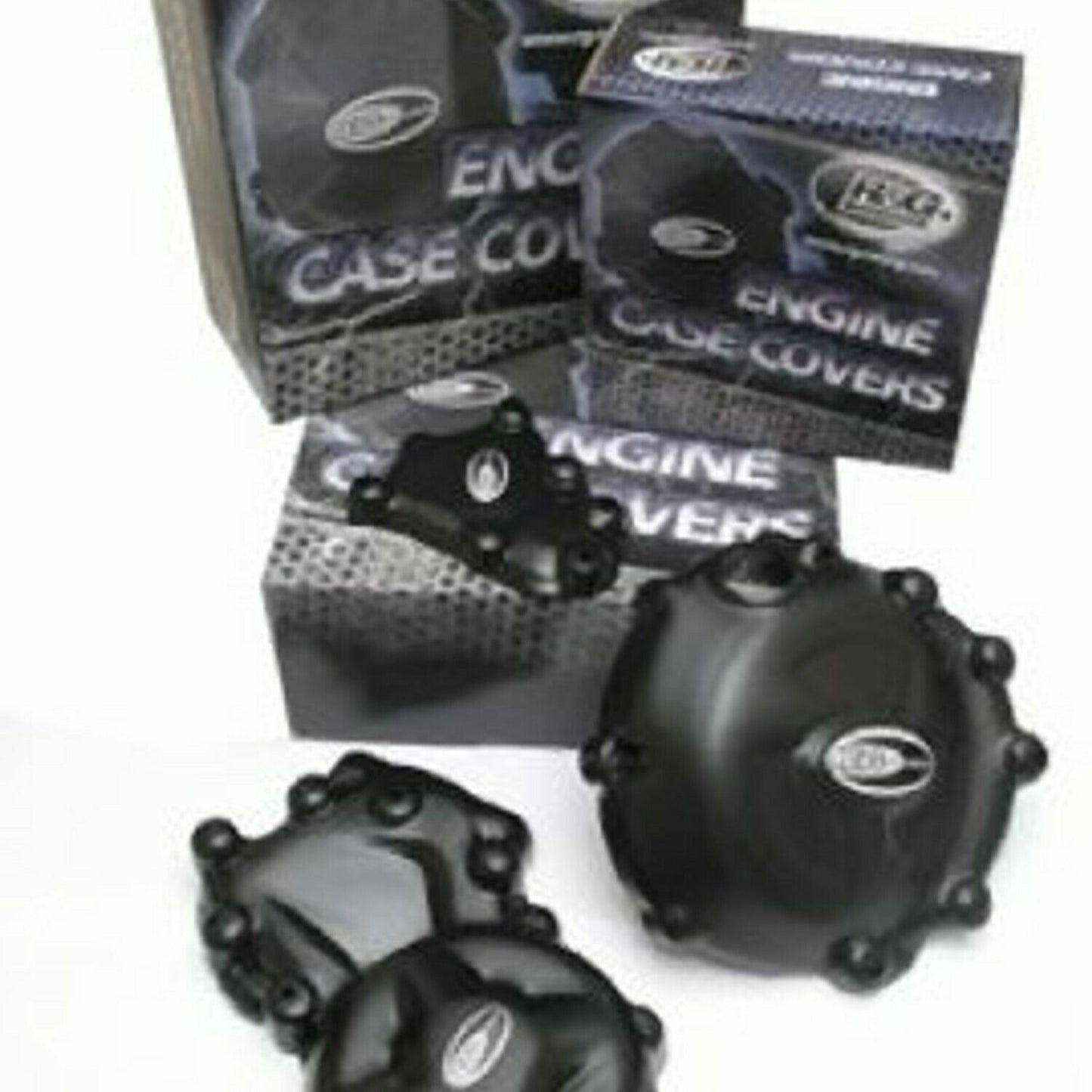 R&G KAWASAKI-ZX10-R 08-10 Black Engine Case Covers 3pcs-KEC0022BK BRAND NEW