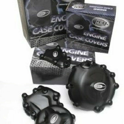 R&G KAWASAKI-ZX10-R 08-10 Black Engine Case Covers 3pcs-KEC0022BK BRAND NEW
