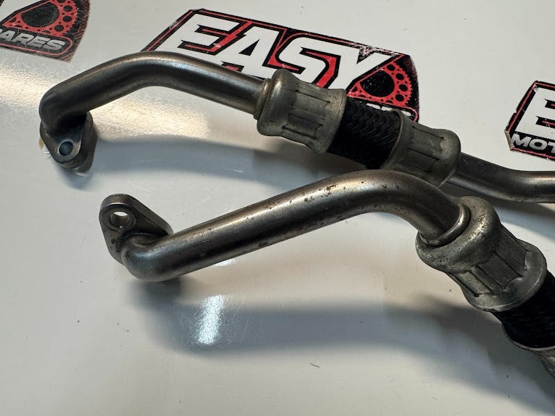 Suzuki GSXR 1000 2007-2008 Oil Cooler Lines Pipes OEM 16460-21H00