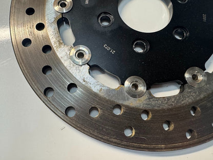 Suzuki VL 1500 Intruder 2002-2009 Rear Brake Rotor 7.00mm Thickness Remaining