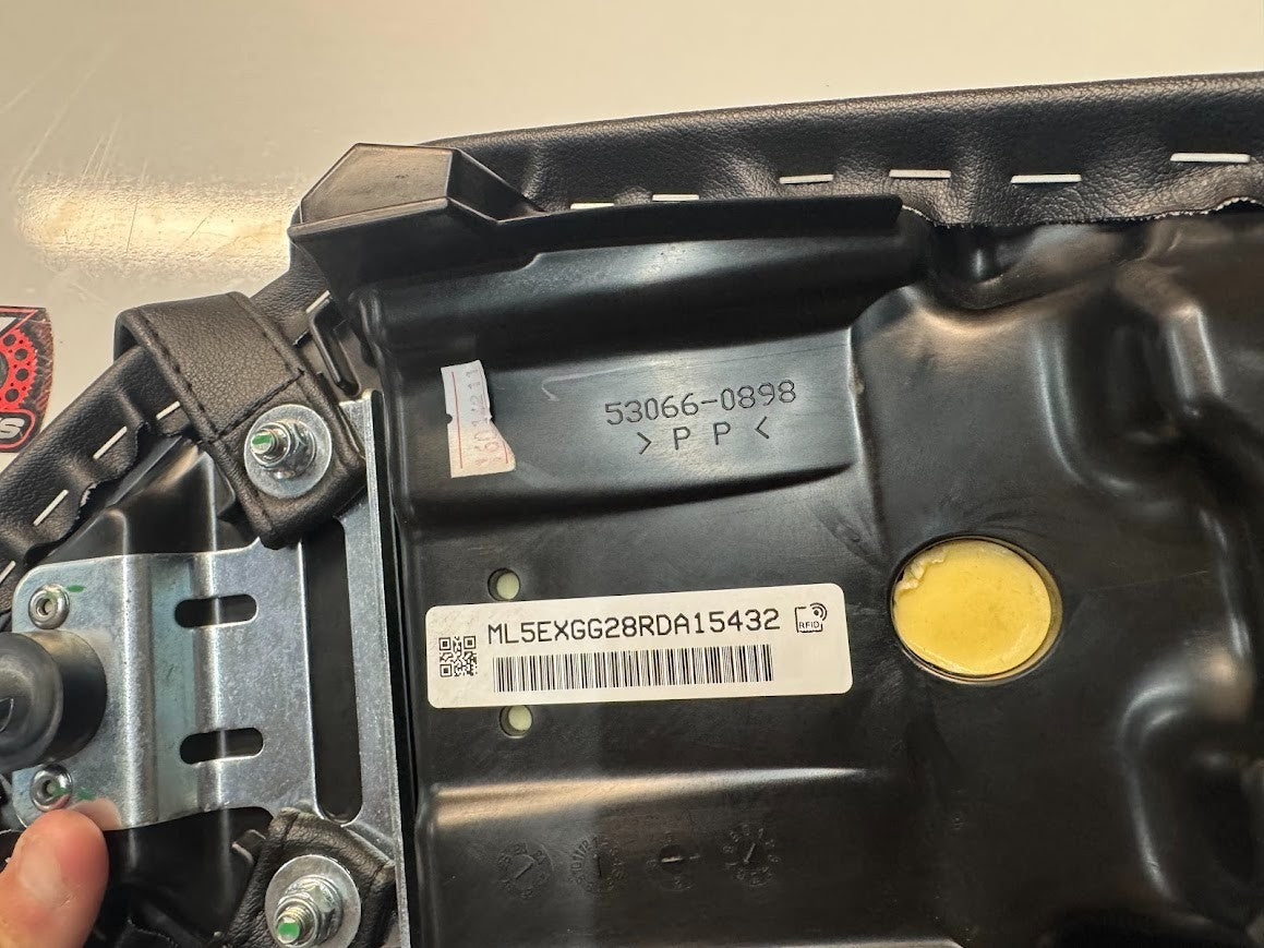 Kawasaki Ninja 500 2024-2025 Pillion Passenger Seat OEM Genuine 53066-0898-12Y