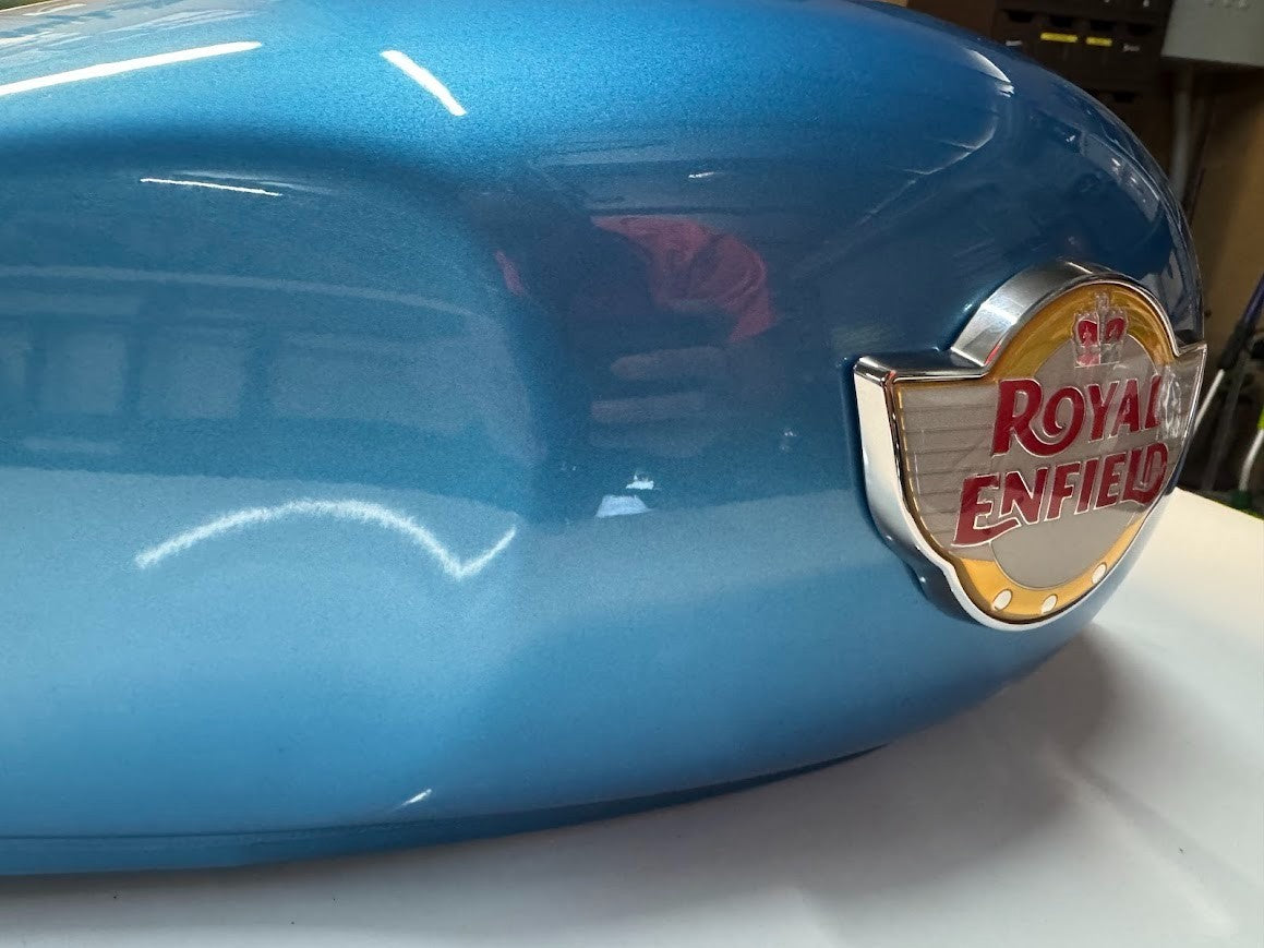 Royal Enfield Interceptor 650 2022 Fuel Tank OEM Ventura Blue RAK00794 Euro 5