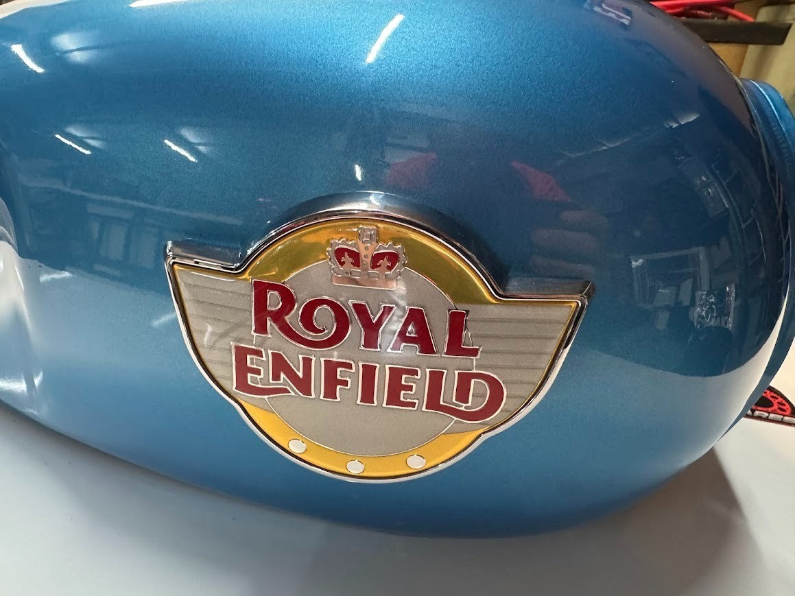 Royal Enfield Interceptor 650 2022 Fuel Tank OEM Ventura Blue RAK00794 Euro 5