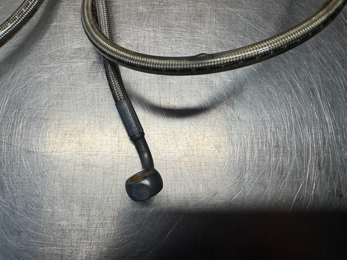 Suzuki GSXR 1000 2005-2006 Good Ridge Braided Front Brake Lines