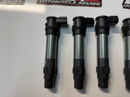 Ignition Coil x4 Honda CBR 1000 RR 2008-2019 OEM 30700-MFL-003
