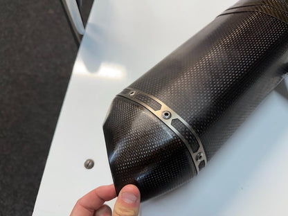 Akrapovic Muffler Exhaust w/Link & o2 Sensor Suzuki GSXR 1000 2007-2008