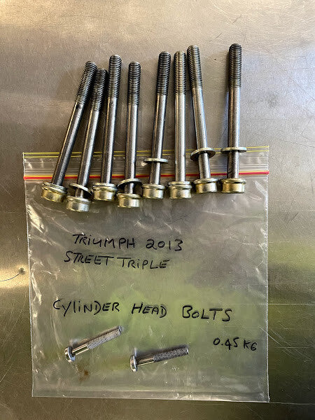 Cylinder Head Bolts Triumph Street Triple 675 2013