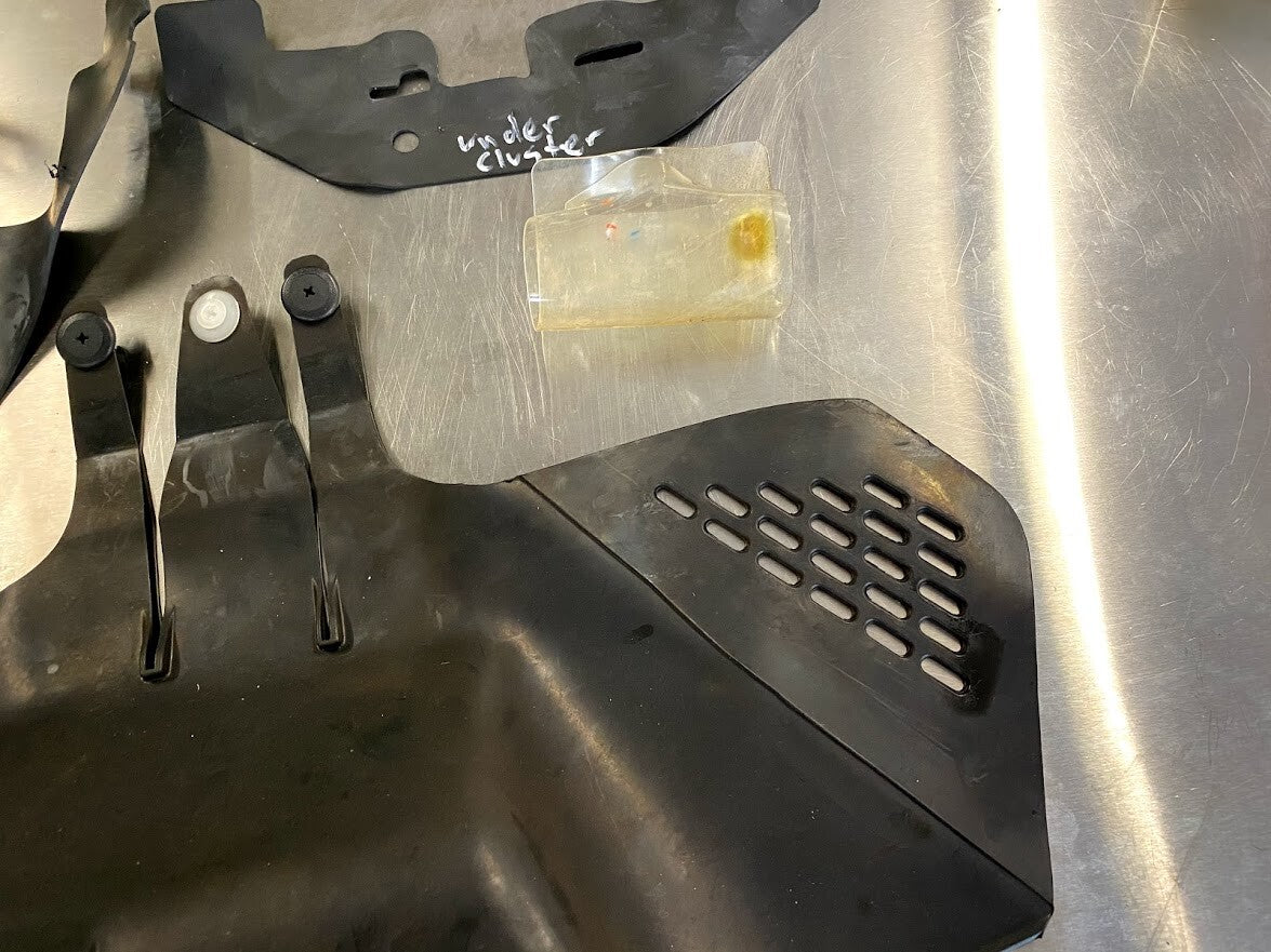 Rubber Dust Protectors Yamaha MT-03 2019