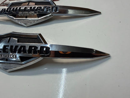 Tank Badges Emblem Suzuki Boulevard C109R VLR 1800 T 2008-2014 OEM 68111-22H00