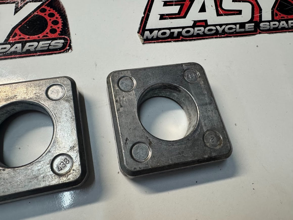 BMW S1000RR 2016 Chain Adjuster Tensioner Blocks OEM Genuine K46 33358537539