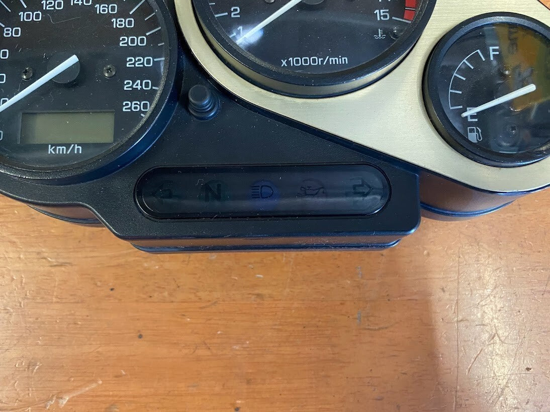 Instrument Cluster Dash Yamaha FZS 600 1998 43,962kms.