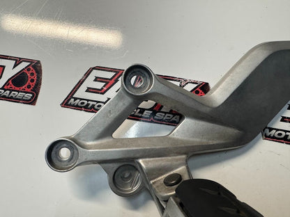 Honda CBR 300R 2014-2018 LH Rider Foot Peg & Bracket OEM Genuine 50700-KYJ-900