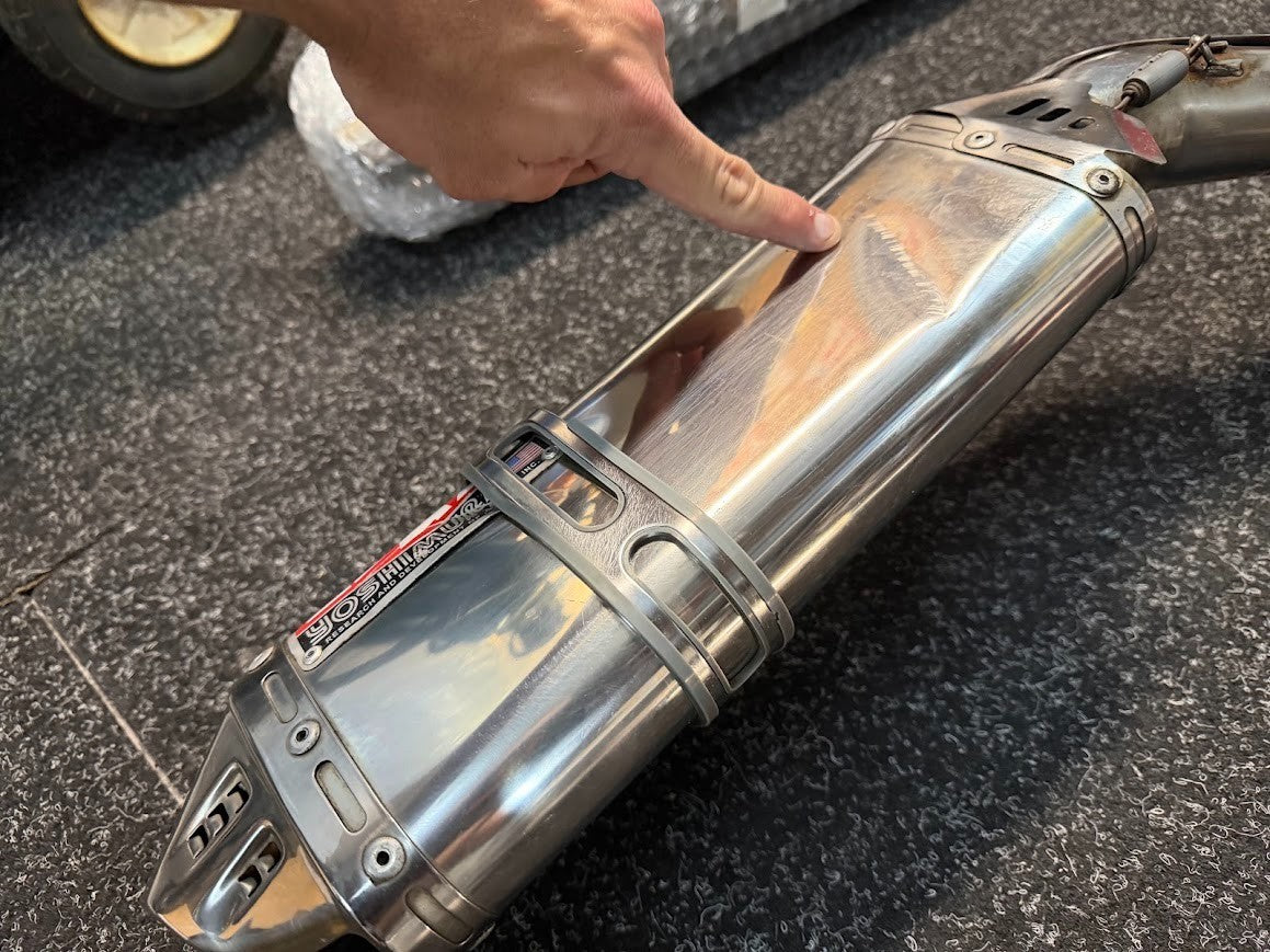 Yoshimura Dual Exhaust System Suzuki GSXR 1000 2007-2008