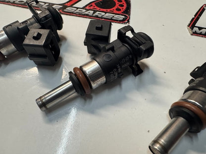 BMW S1000RR 2016 Secondary Fuel Injectors x4 OEM Genuine K46 13617672335