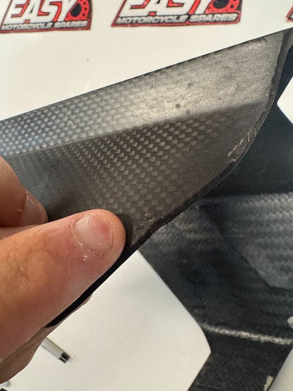 Yamaha YZF R1 2015-2025 Carbon Belly Pan Cover Plate Extender