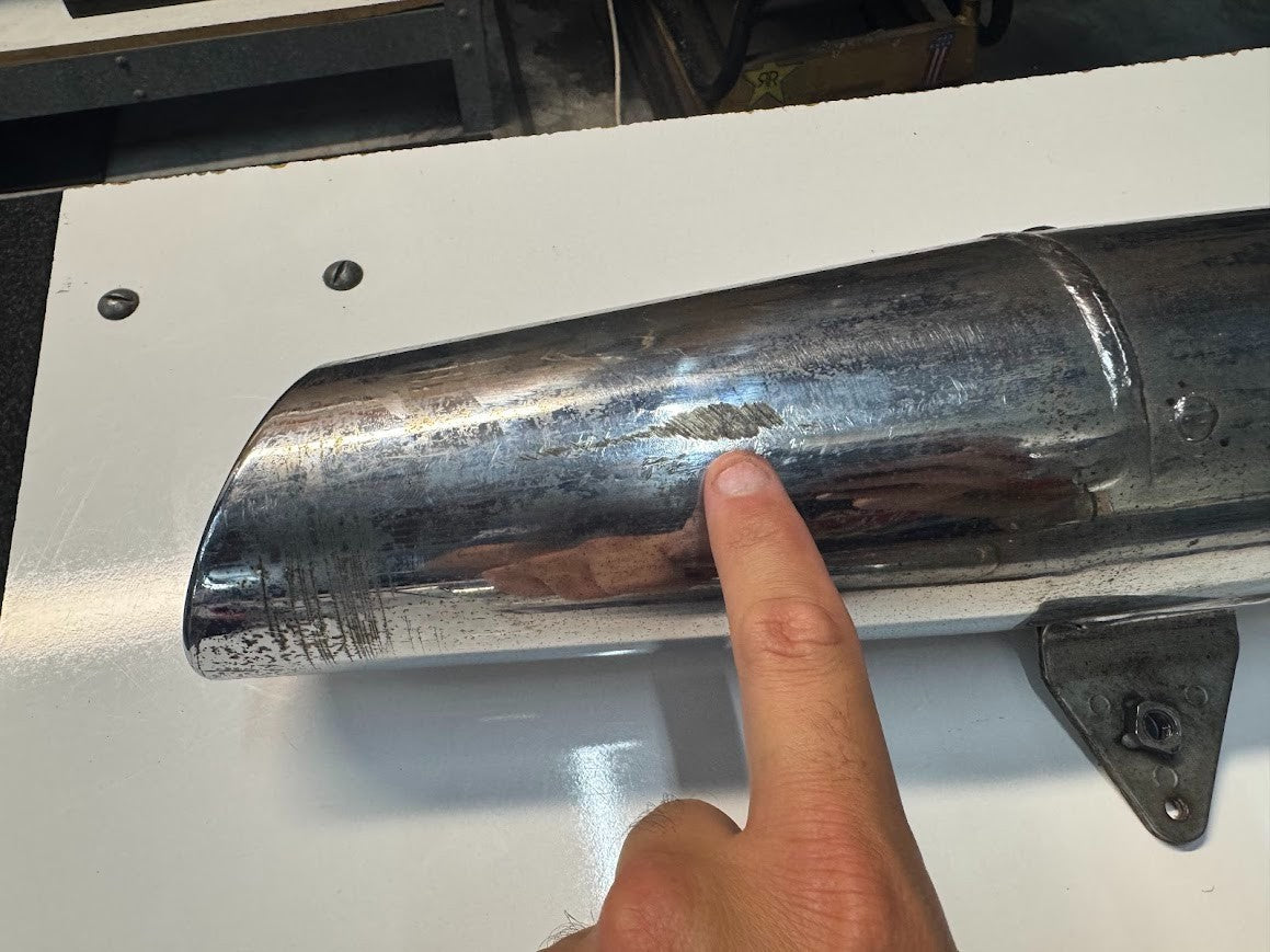 Suzuki VL 1500 Intruder 1998-2004 Mufflers Exhaust OEM Genuine 14340-10F30