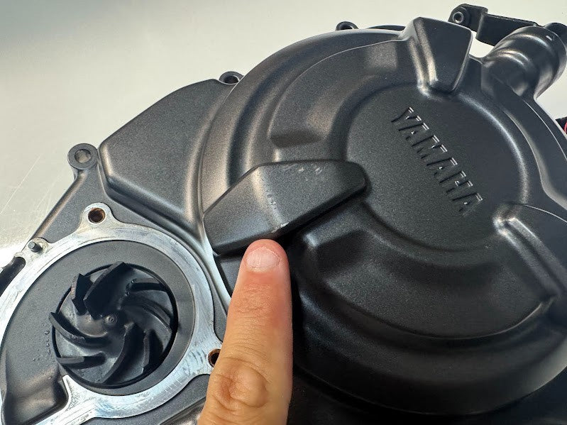 Yamaha YZF R7 2022-2025 RH Clutch Cover Crankcase OEM Genuine