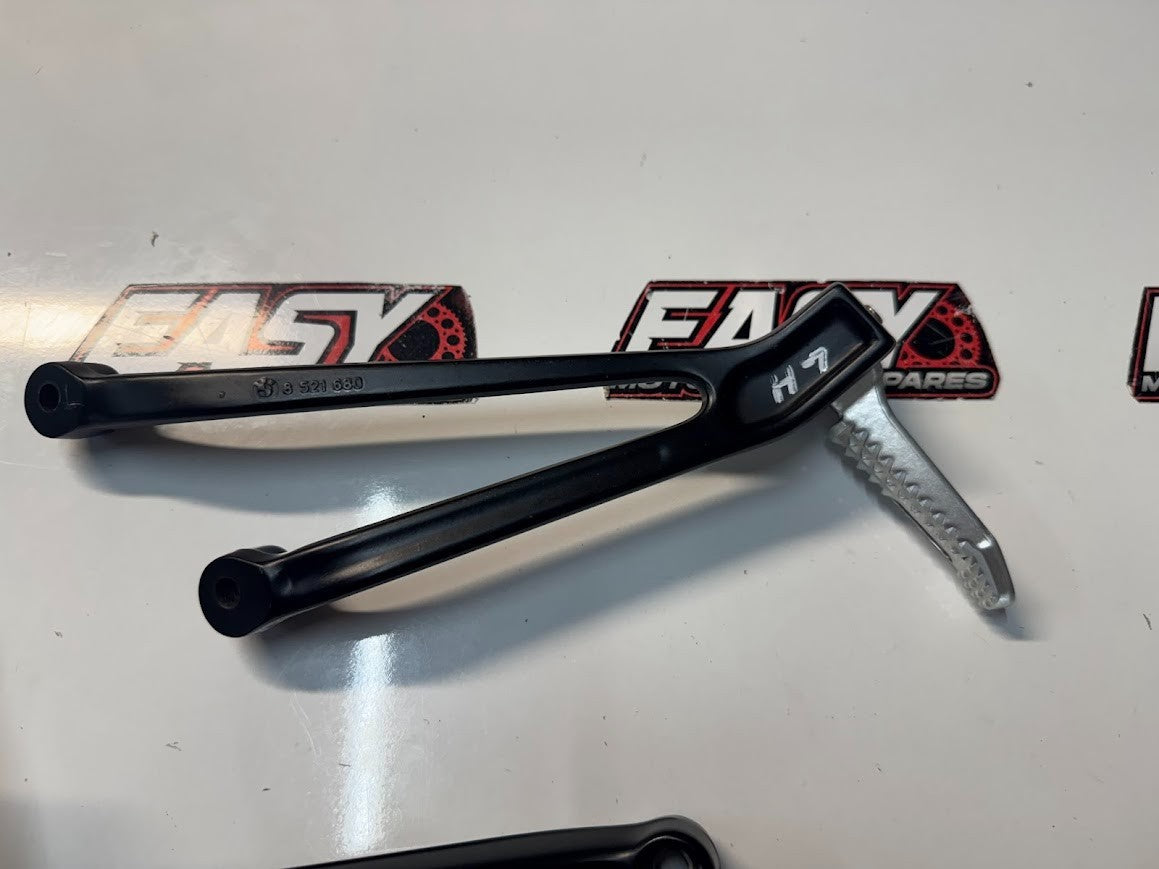 BMW S1000RR 2016 Pillion Peg Bracket Assembly Pair OEM Genuine K46 46718521680