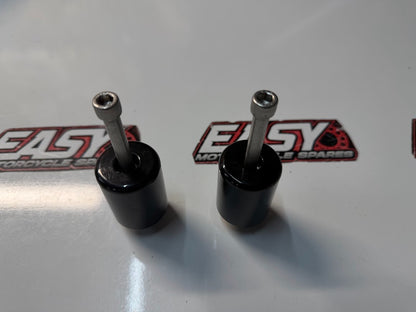Bar End Weight Caps Suzuki GSXR 1000 2007-2008