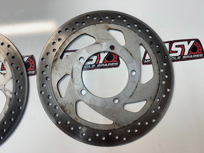Suzuki VL 1500 Intruder 2002-2009 Front Brake Rotors OEM Genuine 59211-10F10
