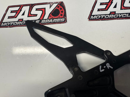 Yamaha YZF R1 2015-2025 LH Riders Peg Bracket Rear Set OEM Genuine 2CR-27442-00