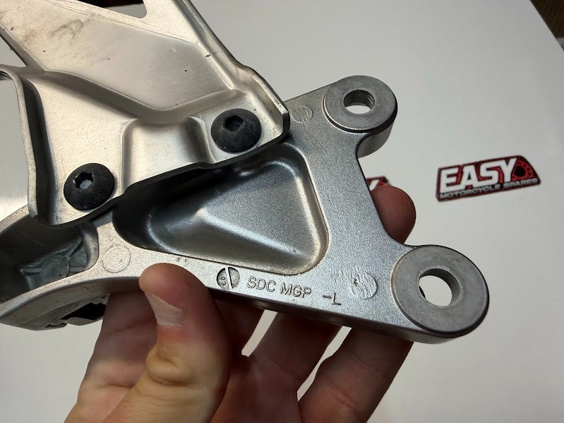 LH Foot Rest Peg Bracket Honda CBR 1000 RR 2014-2019 OEM 50700-MGP-D60