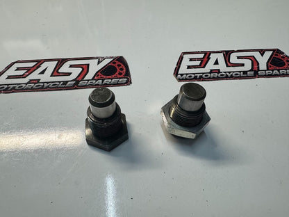 Suzuki VL 1500 Intruder 1998-2004 Swingarm Pivot Bolts OEM Genuine 61213-10F00