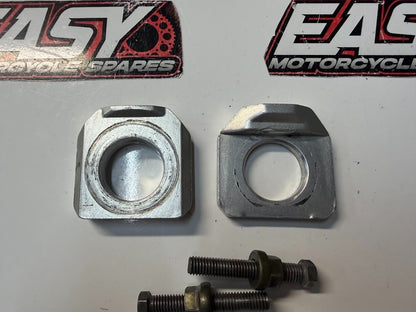 Chain Adjuster Blocks Suzuki GSXR 1000 2001-2016 OEM 61445-40F00