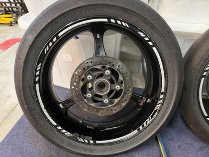 Front & Rear Wheel Set Suzuki GSXR 1000 2007-2008 OEM 64111-41G00-019
