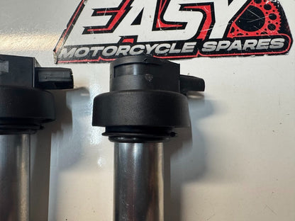 BMW S1000RR 2016 Ignition Coils x4 OEM Genuine K46 12138523972