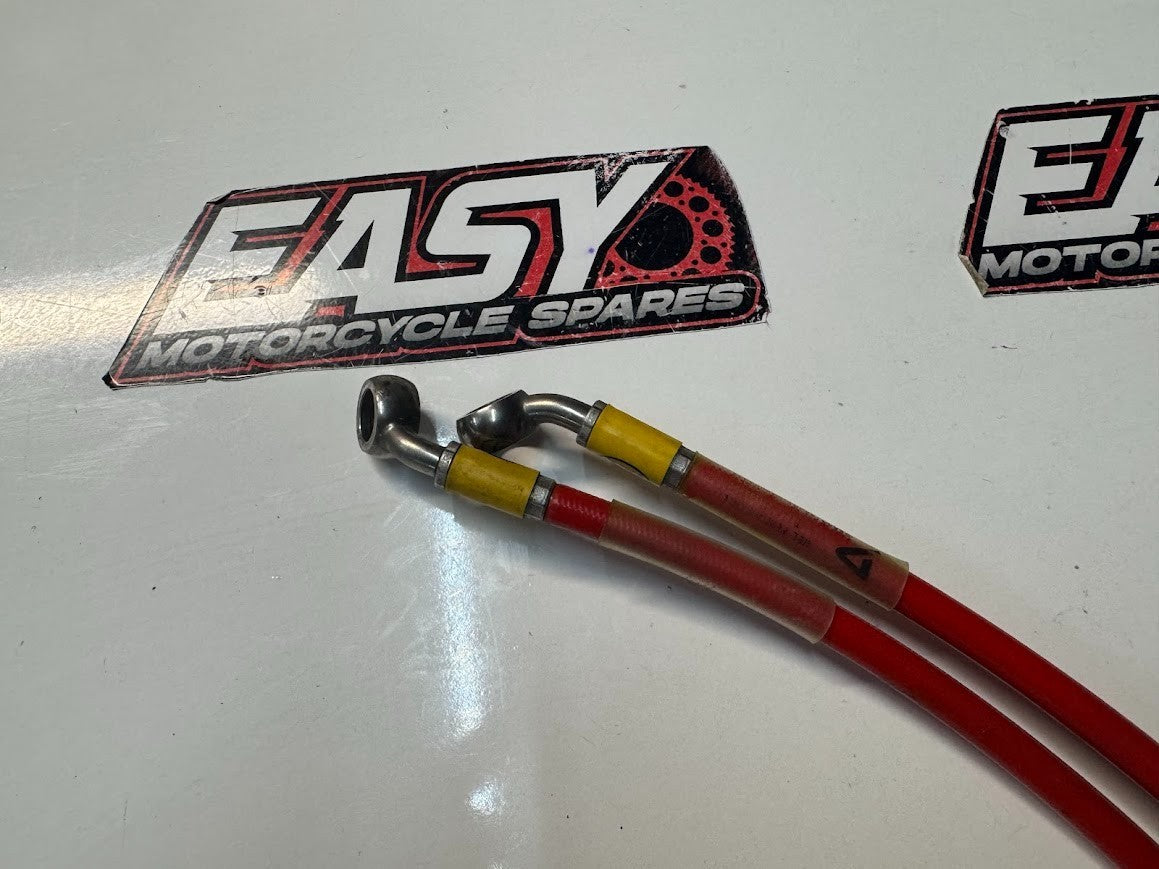 Suzuki GSXR 1000 2012-2016 Hel Braided Front Brake Lines Non-ABS