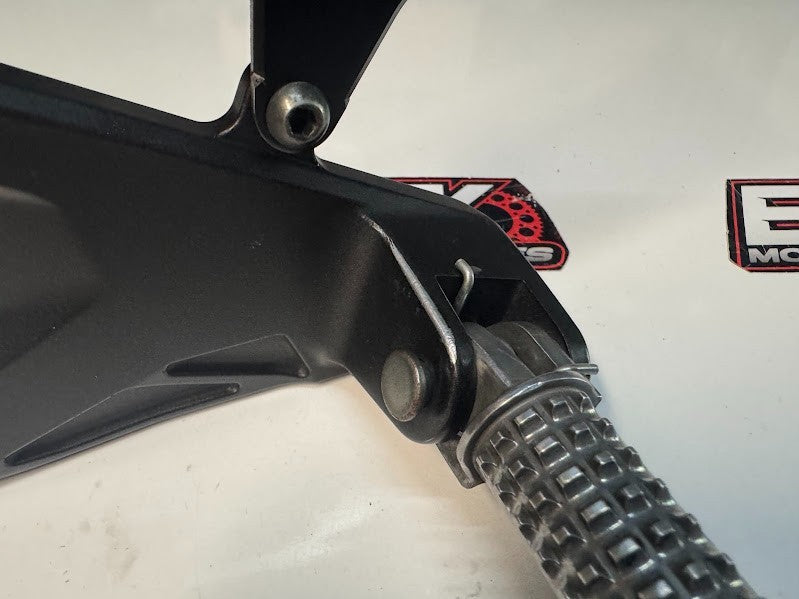 Yamaha YZF R1 2015-2025 LH Riders Peg Bracket Rear Set OEM Genuine 2CR-27442-00