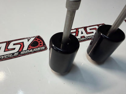 Bar End Weight Caps Suzuki GSXR 1000 2007-2008